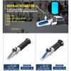 Glycol Refractometer Car 1.10-1.40sg Antifreeze Battery Acid Engine Coolant Tester Tool Handheld  Auto Optical Instrument