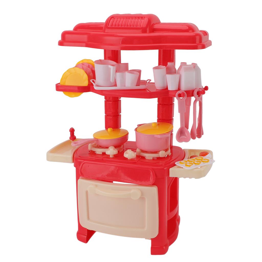 Casă de Joacă pentru Copii Bucătărie Jucării de Gătit Simulare pentru Bebeluși Seturi de Ustensile de Bucătărie Miniaturale pentru Băieți și Fete
