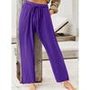 Pantaloni da donna Pantaloni casual estivi Pantaloni da donna tinta unita Pantaloni da casa