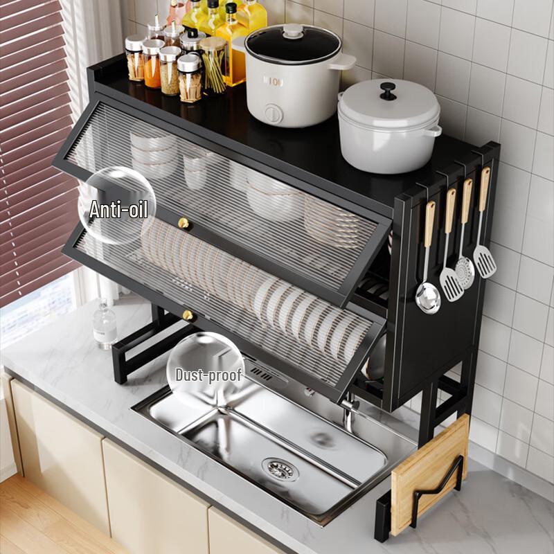 Nordic Style Foldable Double-Layer Dish Rack