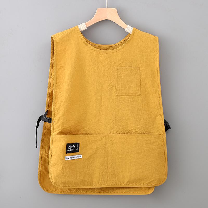 Wasserdichte, fleckenabweisende Schürze im japanischen Stil für Backen, Catering und Nageldesigner