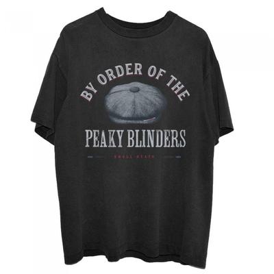 Peaky Blinders Unisex Suaugusiųjų Plokščia Kepurė Marškinėliai