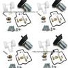 Kawasaki ZX400 ZXR400 1990-1999 Carburetor Repair Kit, 4-Piece Set