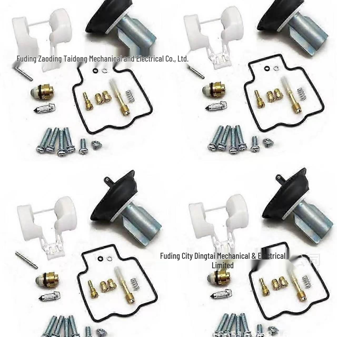 

Kawasaki ZX400 ZXR400 1990-1999 Carburetor Repair Kit, 4-Piece Set 1