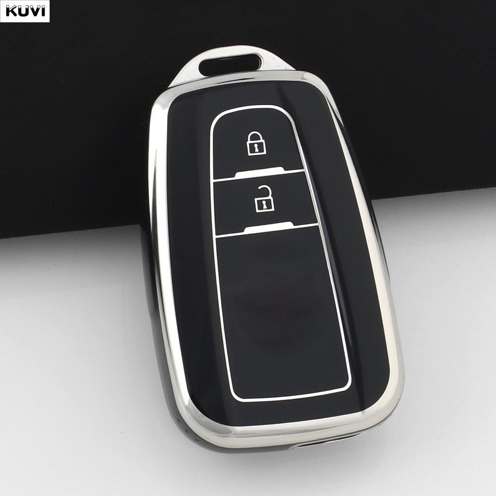 

Tpu 2 3 Buttons Car Remote Key Case Cover For Toyota Prius Camry Corolla Chr C-Hr Rav4 Land Cruiser Prado Holder Fob Accessories