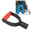 Shovel D Grip Handle 32mm Inner Diameter Silicone Grip Reinforcement Snow Shovel Handle Replacement for Digging Raking Tool