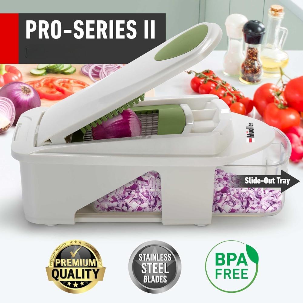 Todo en Uno, Mandolina de 12 Cuchillas para Cocina, Picador de Alimentos, Cortador de Pepino y Espiralizador, Regalos para Mamá, Esenciales de Cocina