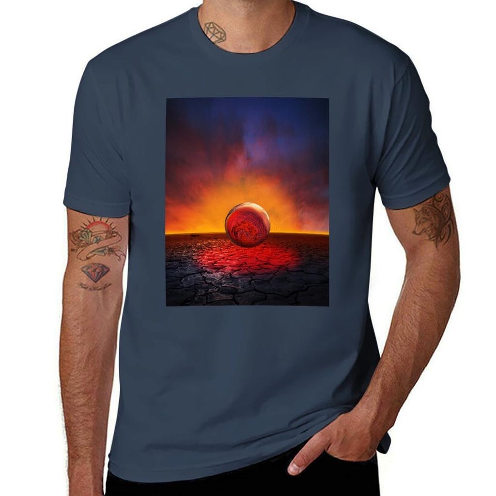 A Visit From The Red Planet Tshirt Basic Regular Fit Casual Tshirt