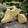 Spring and Autumn Hiking Shoes Men's Shoes Hiking Shoes Platform Sneakers Travel Shoes Men's Leather