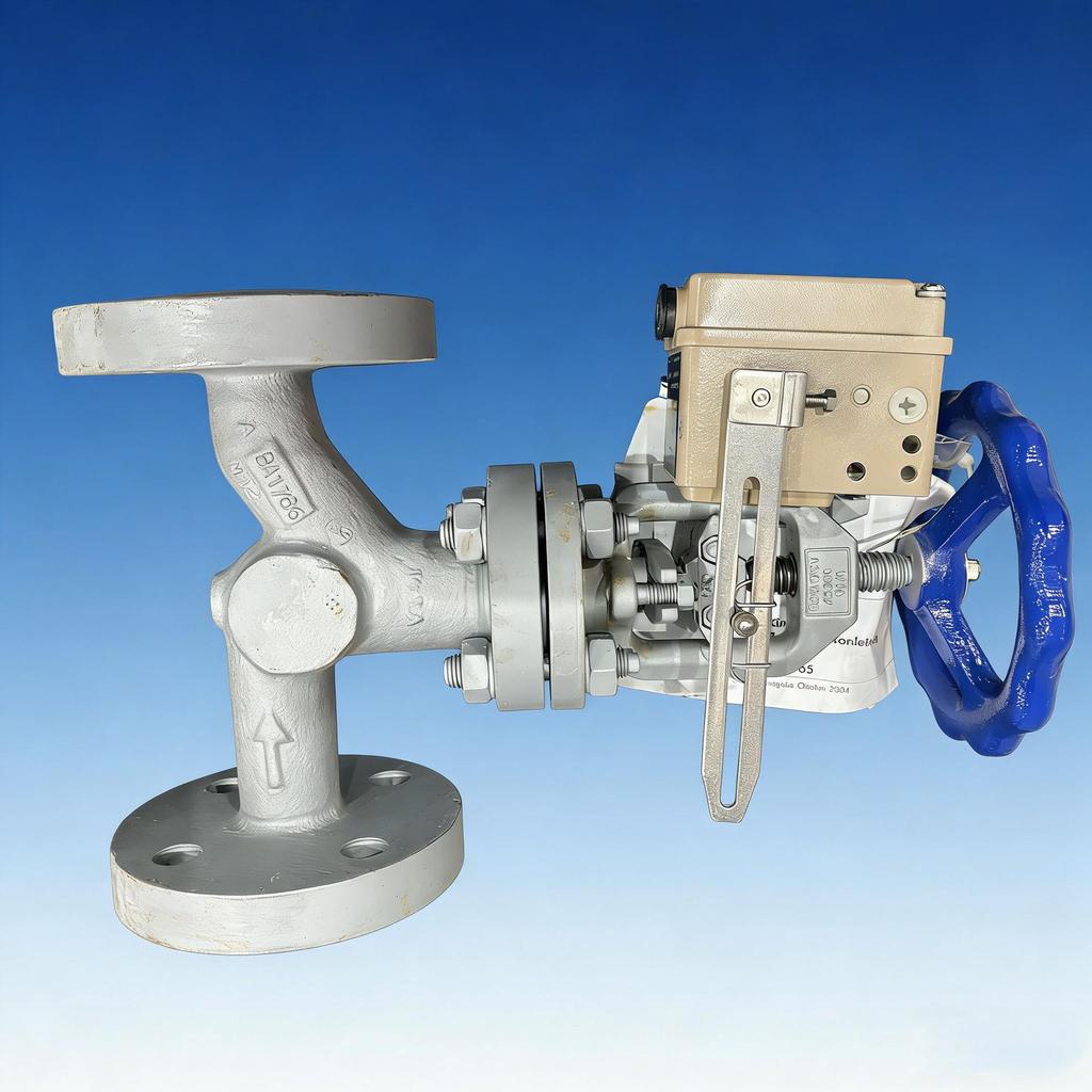 DC Y-Type Lined Globe Valve for Desulfurization in Petrochemical and Power Plants DN1