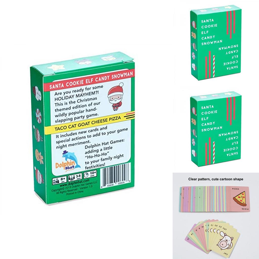 Taco Cat Goat Cheese Pizza Card Game For Family Fun Party Game For Kids And Adults