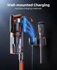 Cordless Vacuum Cleaner 600W, 50KPa, 65Min Runtime, Stick Vacuum with 3.3ft Hose, Wall Mount Charging, Auto Mode, Touchscreen, S