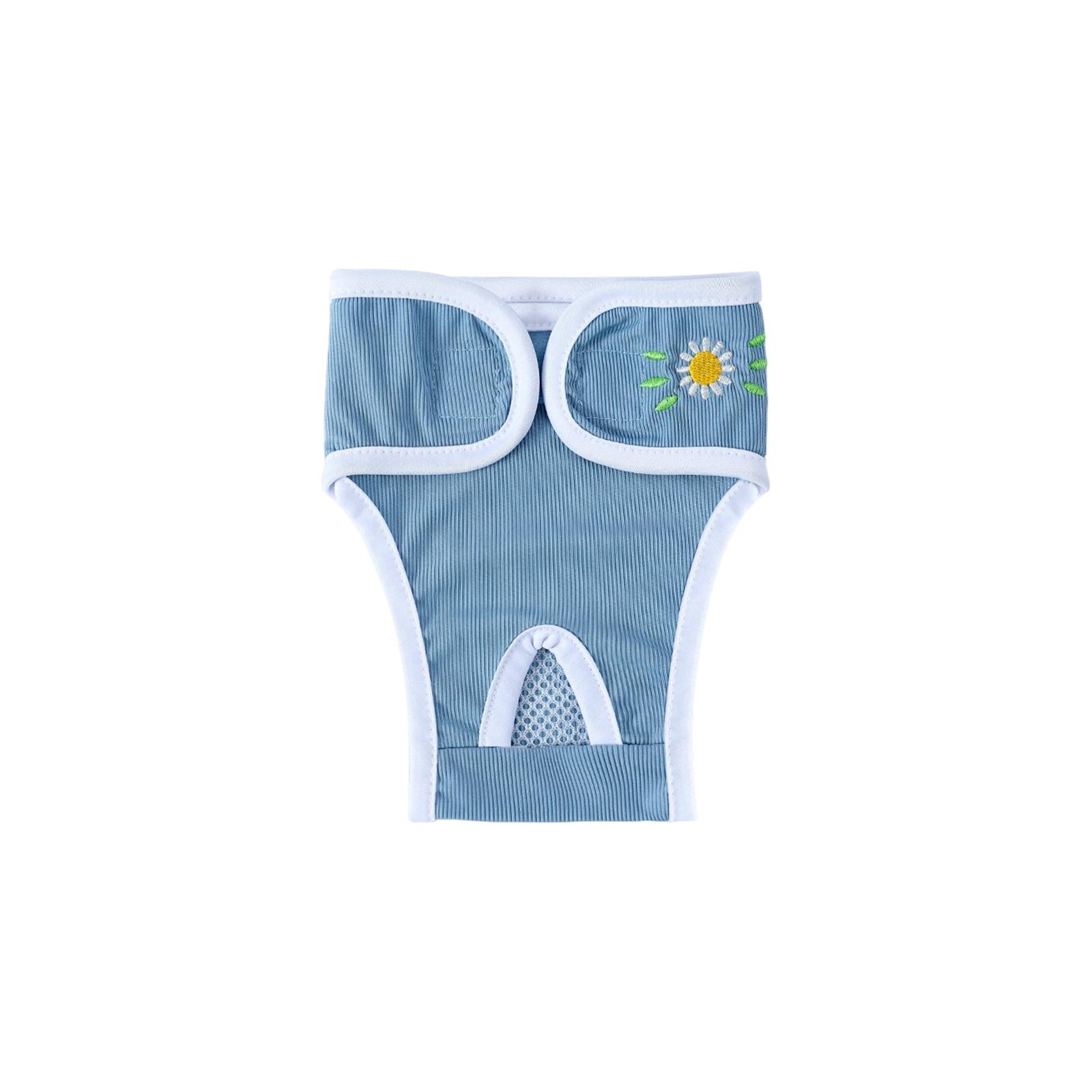 

Cartoon Washable Dog Diaper For Female Dogs, Polite -Harassment Pull-Up Diaper For Male Dogs, Pet Menstrual Diaper L