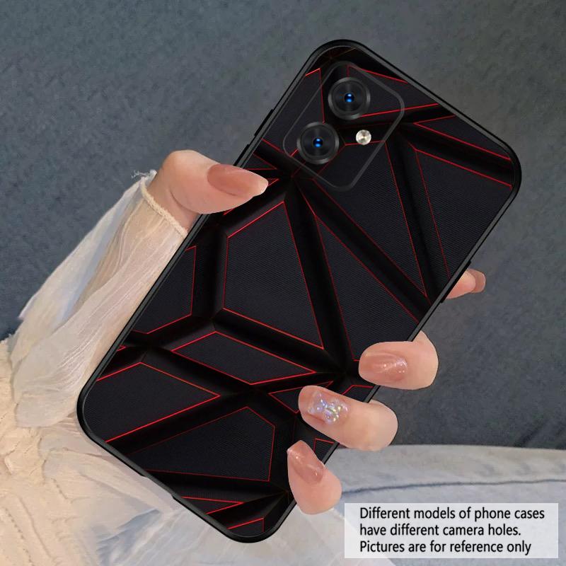 Blocos de cor 2D Para Motorola Moto G 04 05 14 15 24 34 35 54 55 75 84 85 Edge 40 50 Fusion 60 Fusion capa de telefone de silicone macio