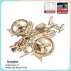 Children's Handmade Wooden Airliner Model 3D Puzzle Educational Toy