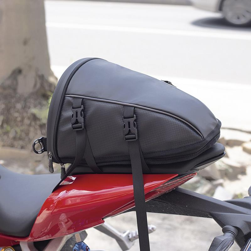 Waterproof Motorcycle Bag Motorbike Rear Seat Tail Storage Package Cycling Bags With Shoulder Strap Motorcycle Accessories