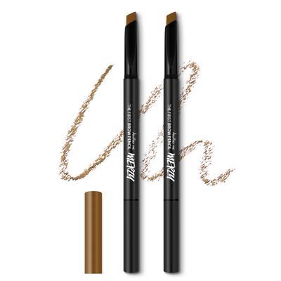 Merge the First Brow Pencil 0.3g, B4 Cashew Nut Brown, 2 Pcs.
