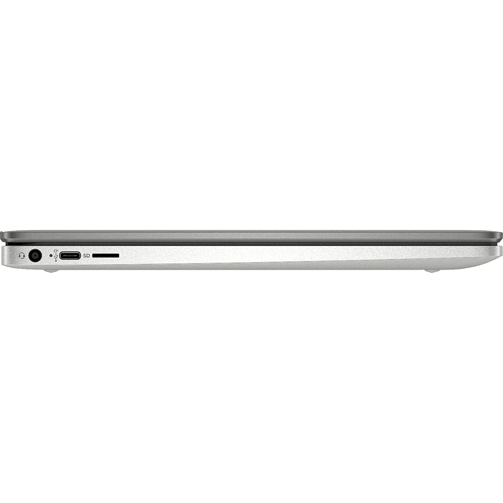 2020 HP High-Performance Chromebook 14-inch FHD 1929x1080 - Intel Celeron N4000 - 4GB Memory - 32GB eMMC - Natural Silver