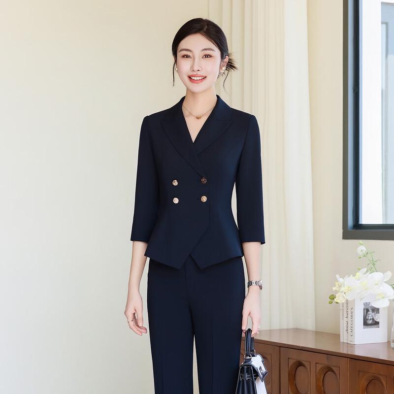 Women's 3/4 Sleeve Business Suit Set