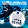 Assorted Scubas Sealing Rings Hardness Waterproof Gaskets for Diving Gear Accessories and Pool Equipment