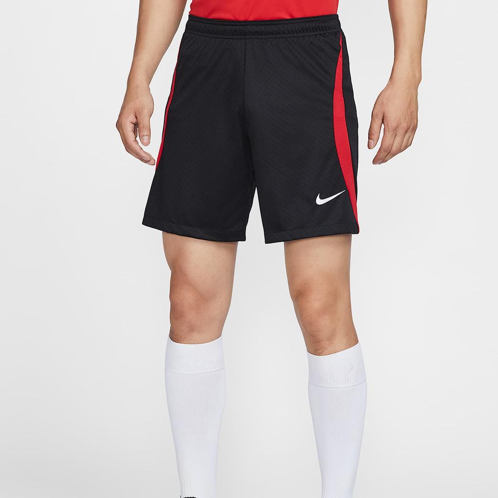 Nike Dri-Fit Embroidered Quick-Dry Knitted Soccer Pants Men Bottoms Black HF0528-013