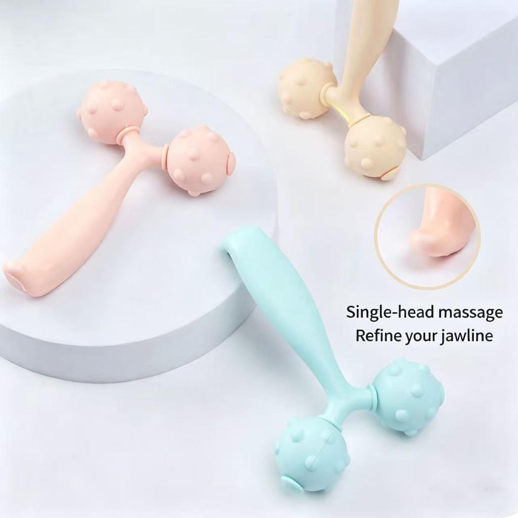 Y-shaped V-face Roller Facial Lifting and Firming Massager, Muscle Relaxation, Beauty and Slimming Device, Multi-functional