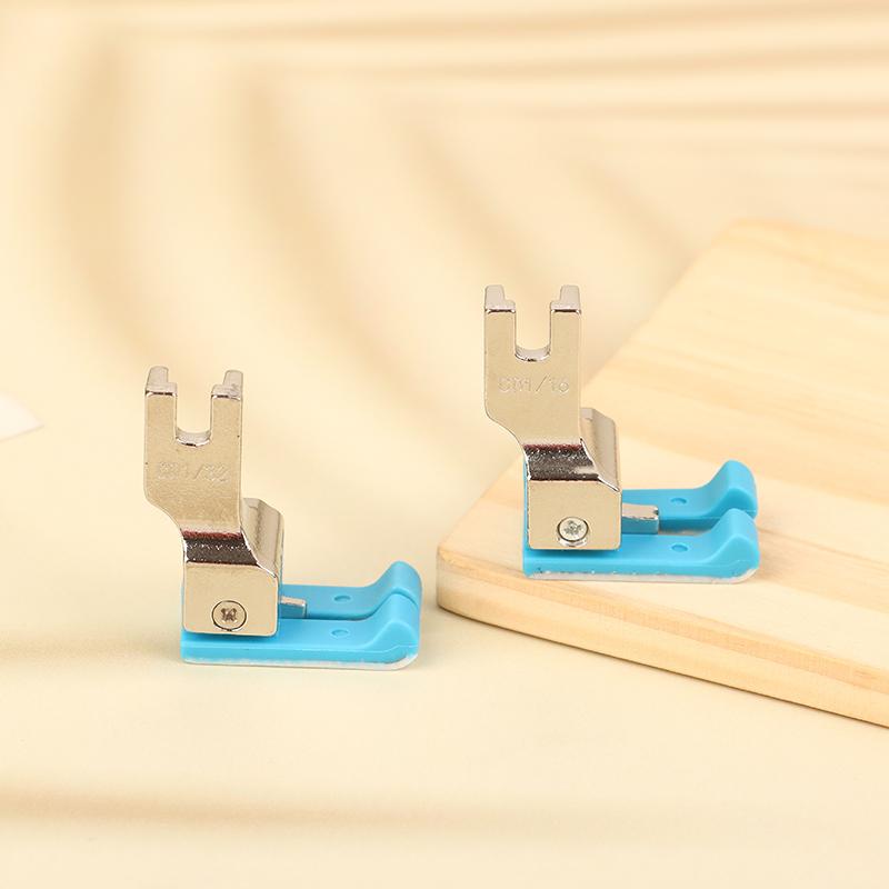1ks Cd1/32'' 1/16'' Průmyslový šicí stroj Plastová Dvojitá kompenzační patka Šicí stroj s vázaným stehem Standardní patka