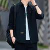 Men's Three Quarter Sleeve Casual Shirt Jacket