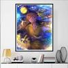 Disney Diamond Painting Peter Pan and Tinker Bell  Dreamy Illustration Cute Cartoon Cross Stitch Set 5D DIY Home Decor