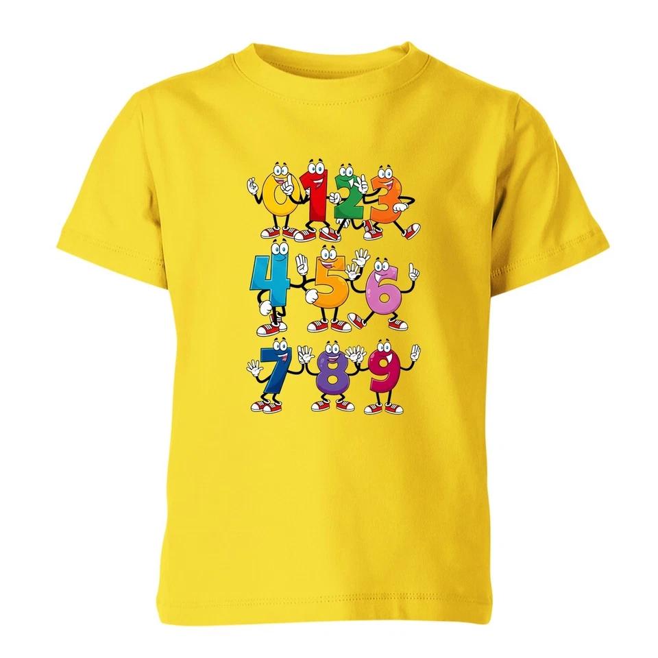 World Maths Numbers Day 2026 Fun School Unisex Kids Boys Girls T-Shirt Top 160