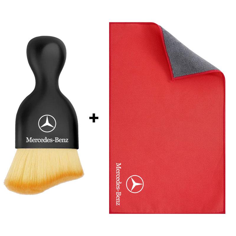 Car Washing Cleaning Tool Air Conditioner Air Outlet Cleaning Soft Brush For Mercedes Benz GLA CLA GLK GLE CLS ML GL A B C E Class W211 W221 W220 W163