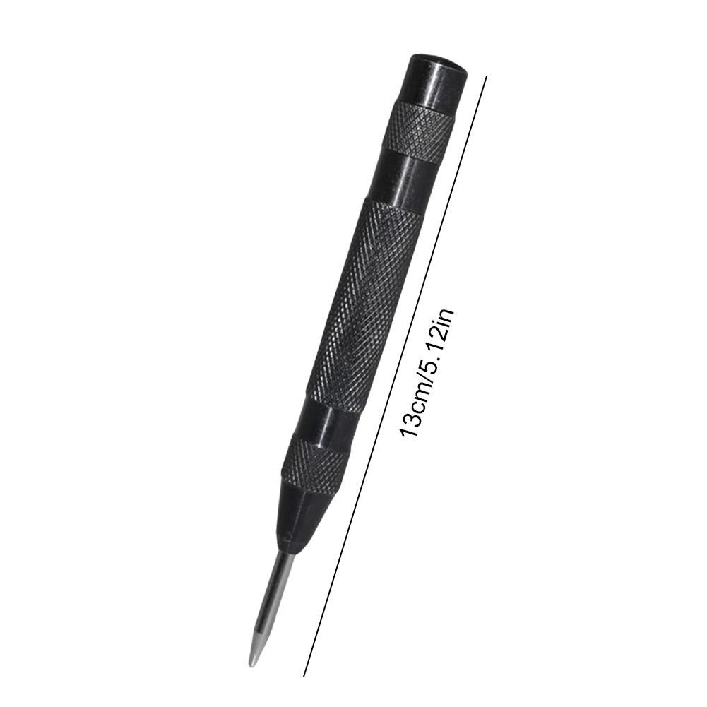 130mm Woodworking Center Punch Automatic Metal Punch Spring Load Kerner Drill Locator Automatic Sample Punch Tool