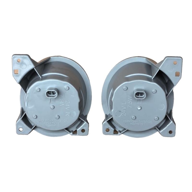 1pair LED FOG LIGHT FOR SCANIA P G R T SERIES LED DAYTIME RUNNING LAMP LH RH SCA392 SCA393 1931614 1931613  with plug