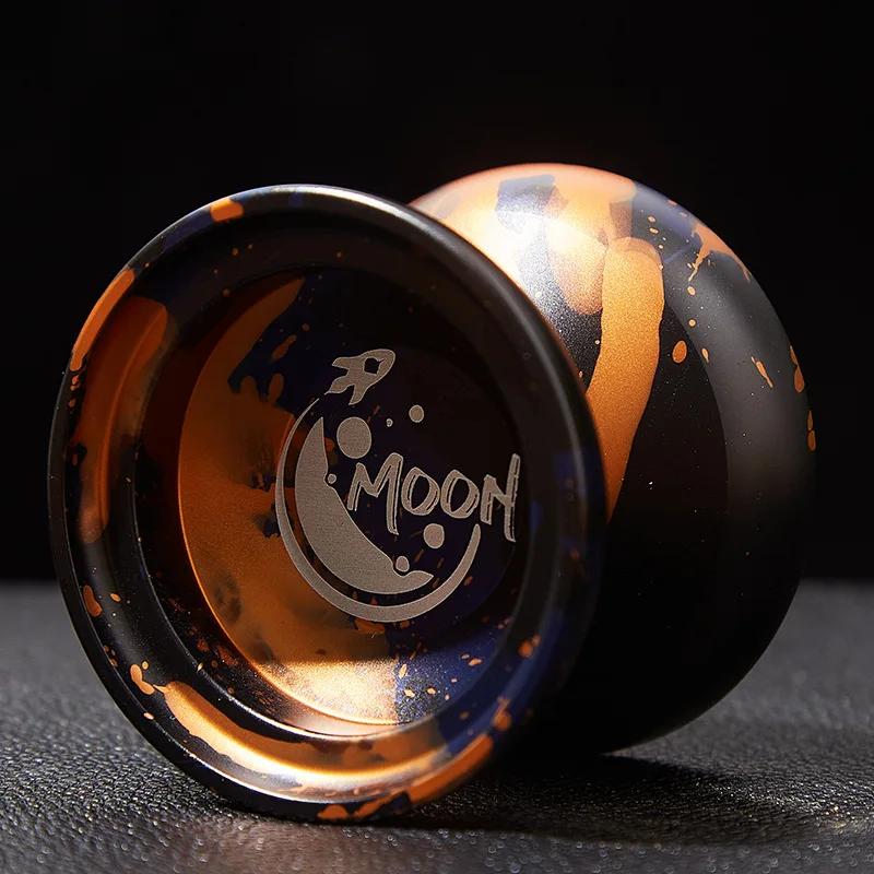 Yoyo Profissional Mágico Yoyo de Metal com Rolamento de 10 Bolas Liga de Alumínio Alta Velocidade Yoyo Não Responsivo Brinquedos Clássicos Para Crianças