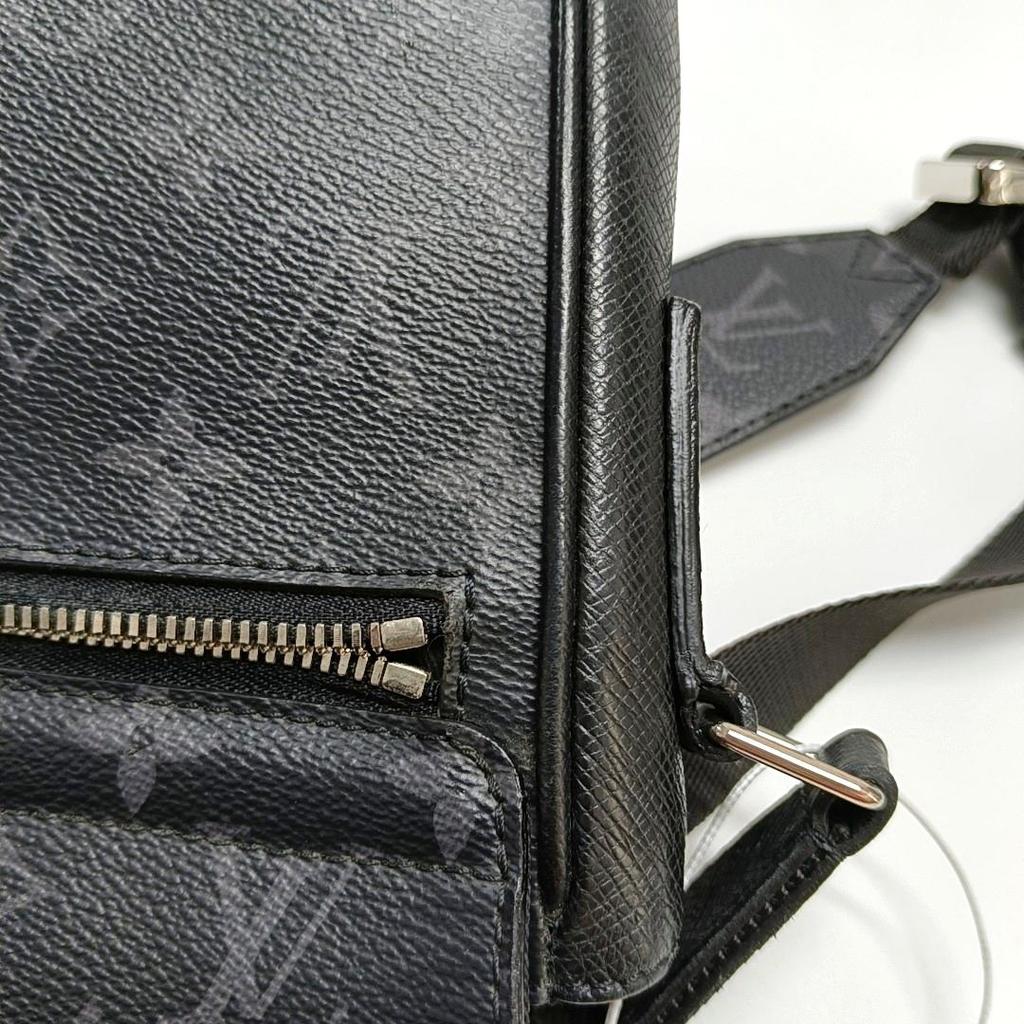 [Pre-Owned] New Monogram Spring Clip Canvas Leather Messenger Bag - Good #1897F00