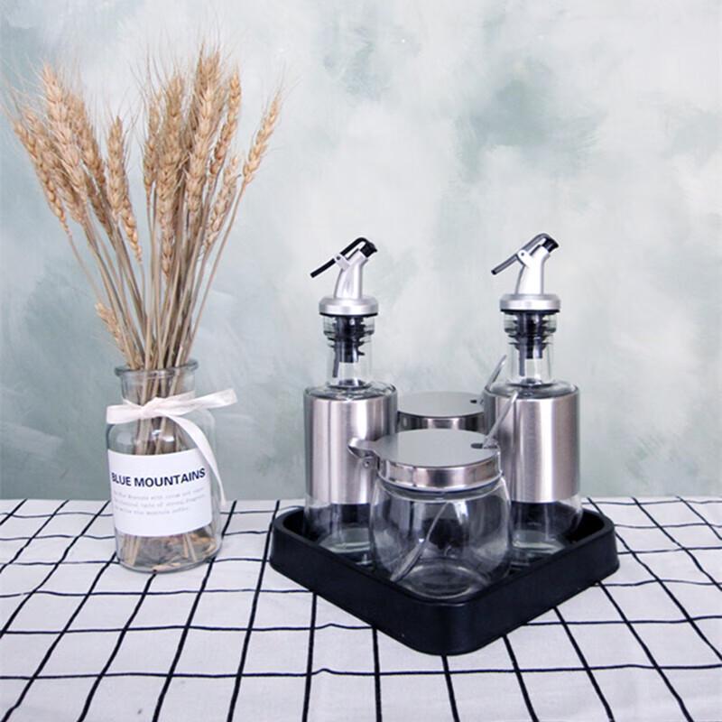 COKRSUPE Commercial Restaurant Condiment & Spice Storage Set