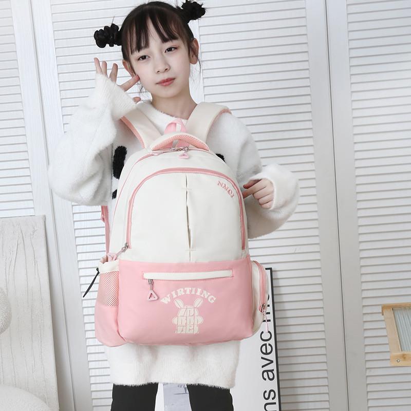 Large Capacity Oxford Cloth Backpack For Elementary Students Cute And Sturdy