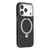 X-LEVEL For iPhone 17 Pro Magnetic Case Kickstand PC + PU Phone Back Cover