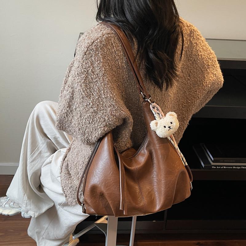 Vintage Underarm Bag Women's Tote Bag Large Capacity Crossbody Bag