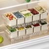 Condiment Containers Multifunctional Seasoning Containers 5 Compartments Reusable Kitchen Supplies Snack Organizer For Daily Use