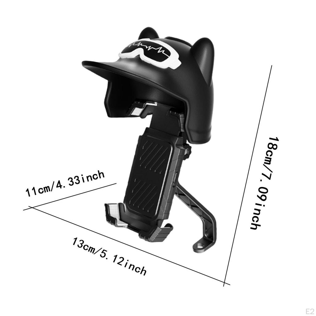 Motorcycle Phone Holder with Mini Holder,Stable,for