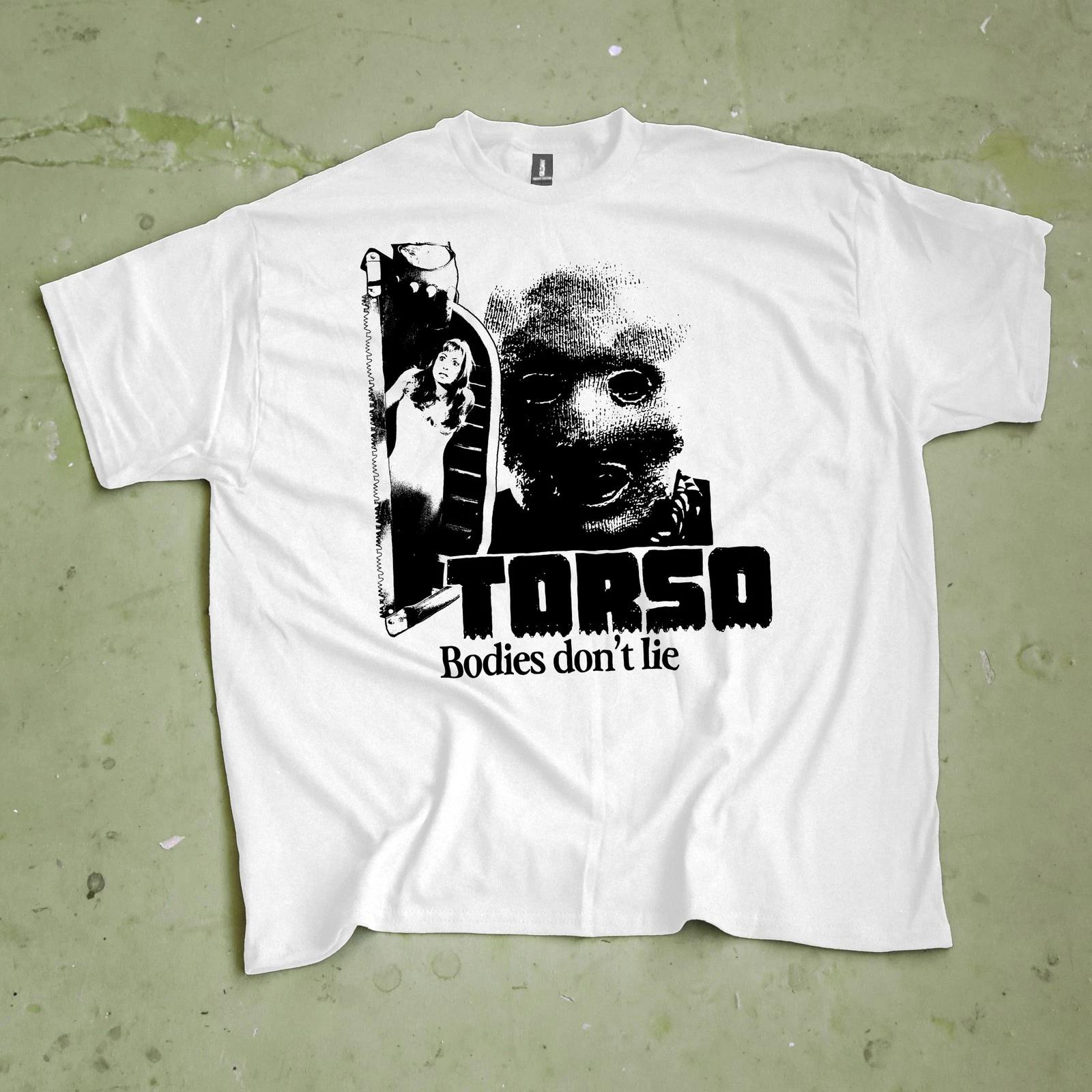 Torso T-Shirt - Italian Giallo Horror Movie T-Shirt, Vintage Cult Film Tee 2XL