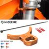 NICECNC Front Brake Hose Line Guide Clamp Holder For 2026 KTM 690 Enduro R 690 SMC R 2008-2026 790 890 Adventure R SMT 2021-2026