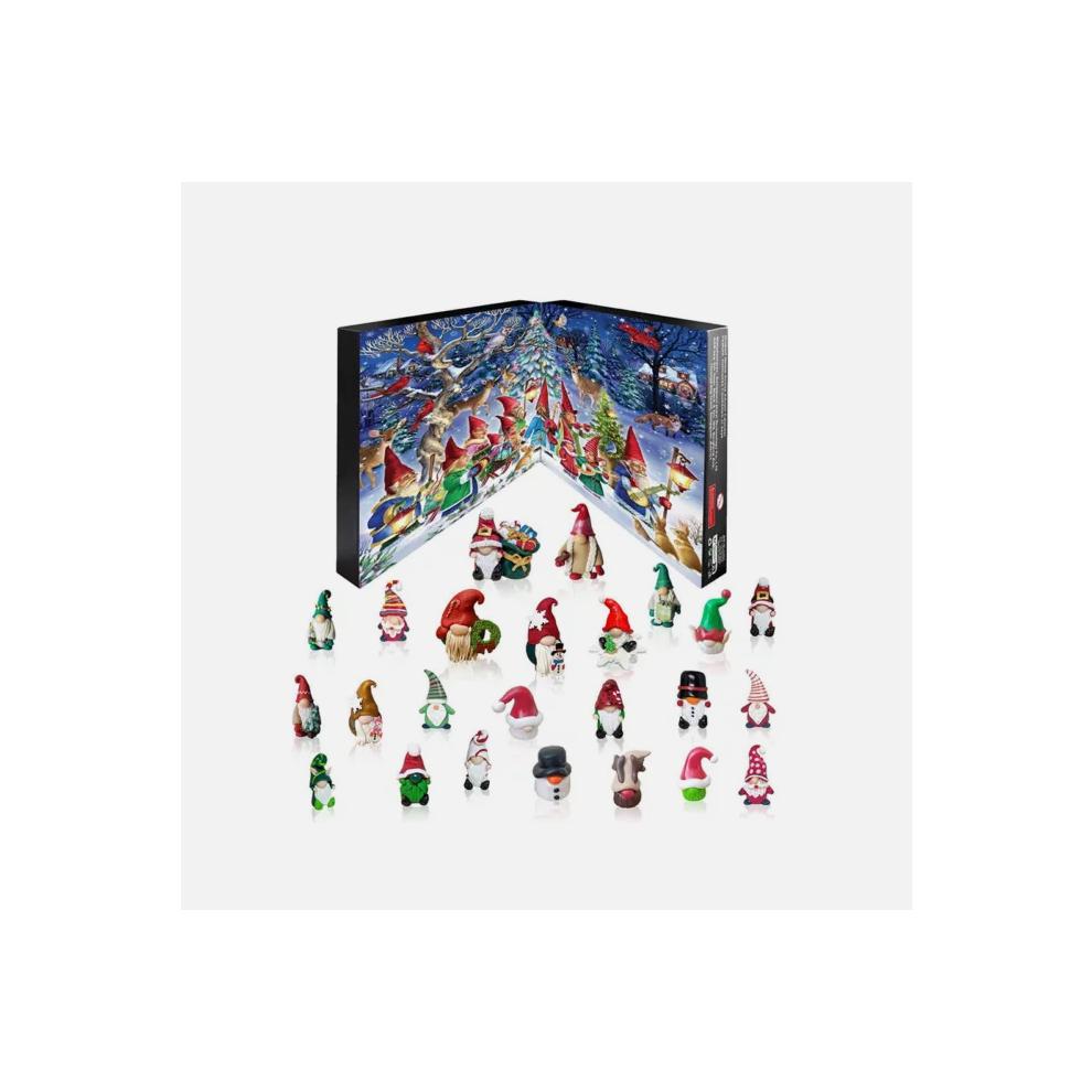 2024 Christmas ResinGnome Advent Calendar Resin Gnome Decor Xmas Gonk