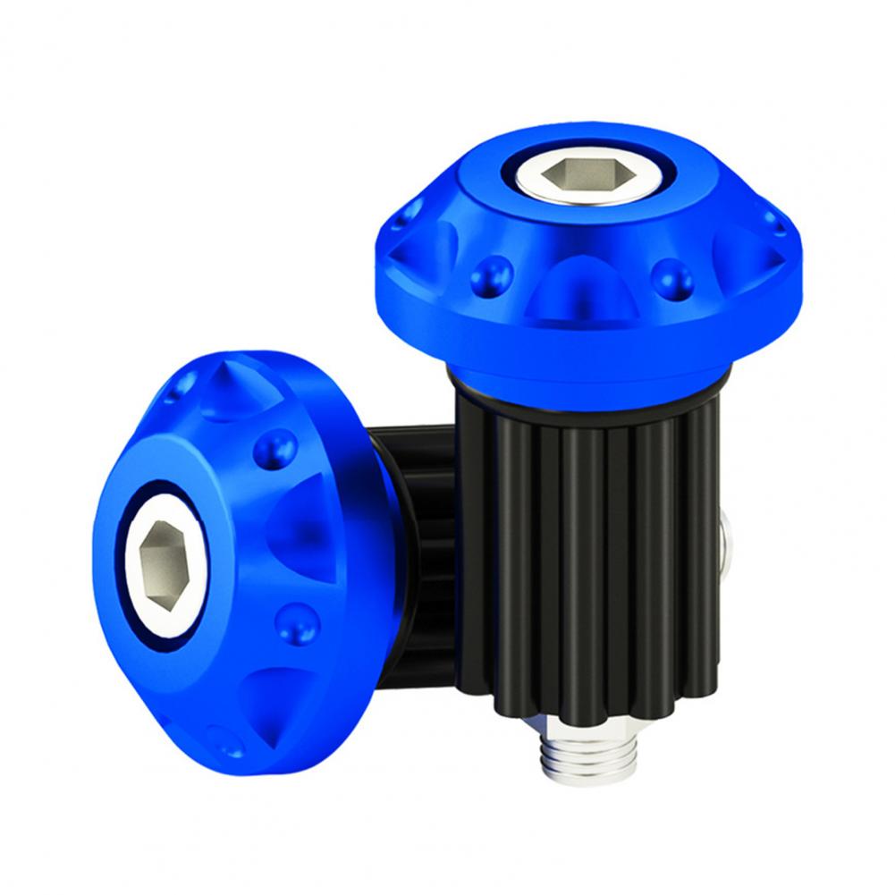 Oxidation Resistant Handlebar End Universal Cnc Aluminum Alloy Motorcycle Handlebar End Plug Trim Cover Pair of Motorbike