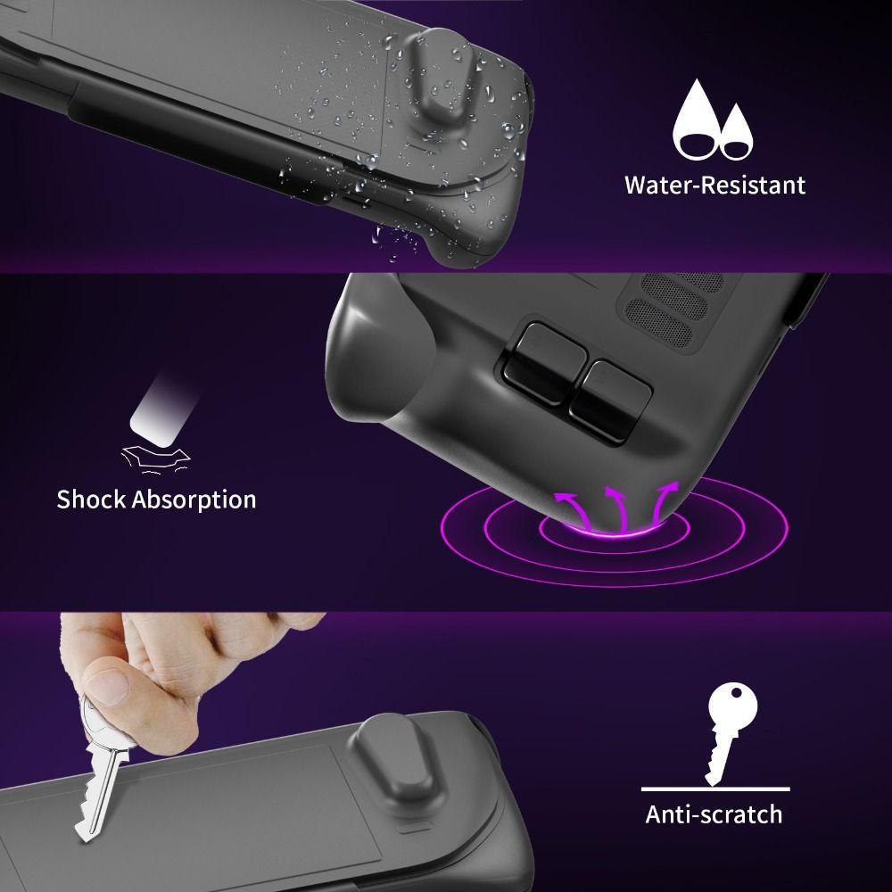 Abnehmbare Host-Schutzhülle Spielzubehör Schiebeschale für Steam Deck