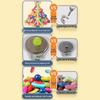 3D Magnetic Rod Building Blocks for Kids - Strong Magnet Puzzle Toy for Boys