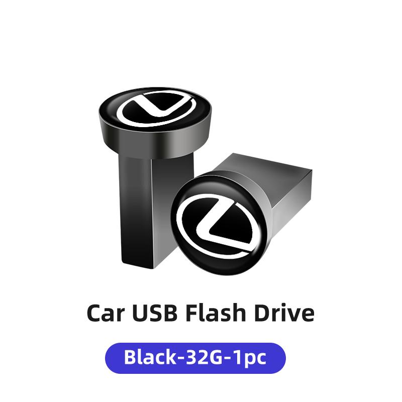 Innenaufkleber 16/32/64 GB Auto USB-Stick MINI Musik-Speicherstick Zubehör für Lexus UX250h RX450h CT200h RX400h NX300