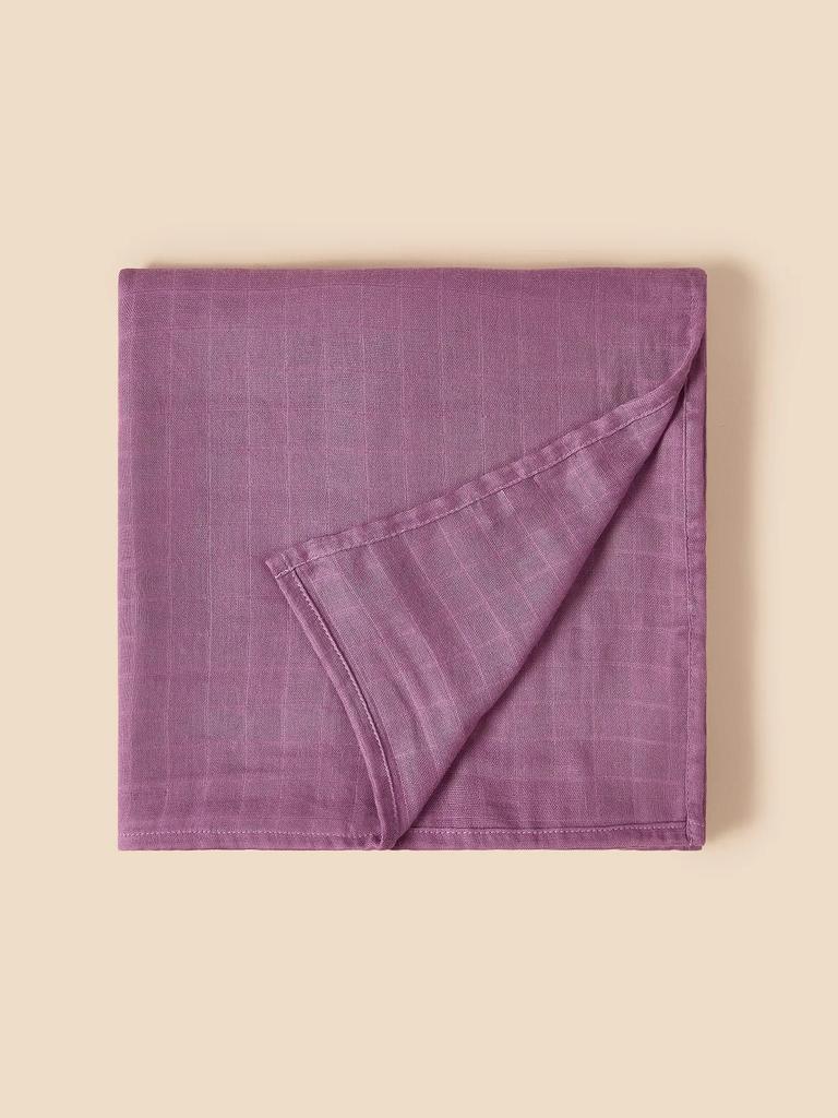 Baby Swaddle Bamboo Cotton Blanket Wrap Gauze Feeding Scraf Burp Cloths Bath Towel Baby Swaddle Small Size Solid Color BabyStuff