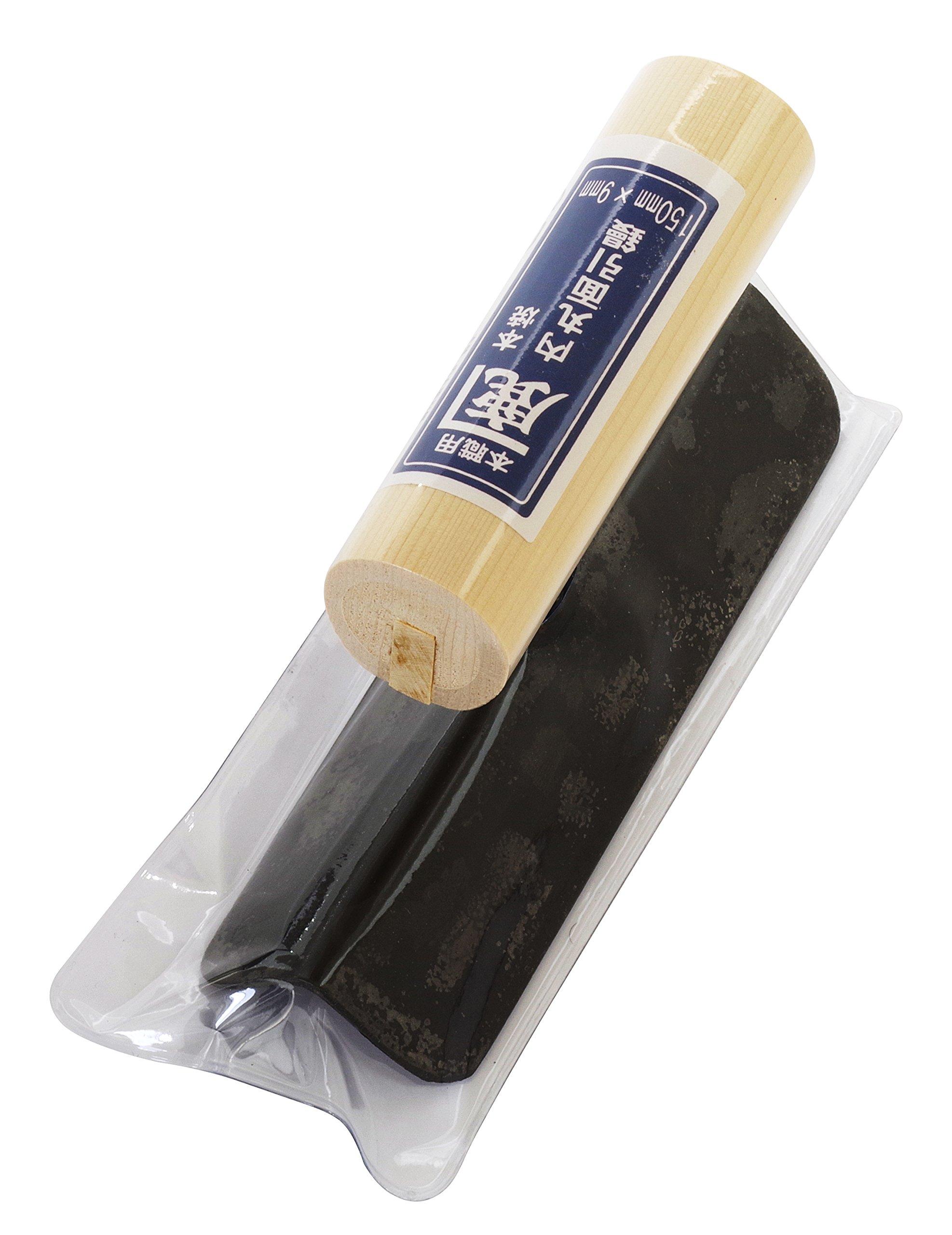 

Gold deer Honyaki inner round surface drawing trowel 150mmx9mm 11600901511
